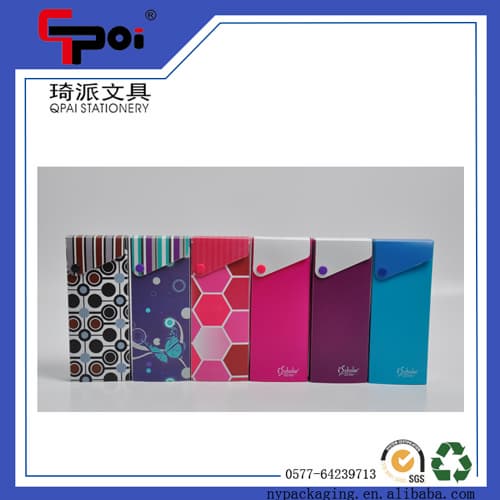 ECO_Friendly Student Stationery PP Pencil Case With Button